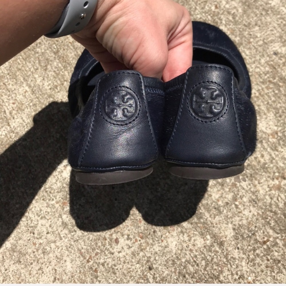 Tory Burch Navy ballet flat